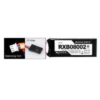 Dualsky 800mah 2S 25C LiPo Receiver Battery, IVM, JR Plug - DSRXB08002