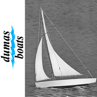 DUMAS 1102 ACE SLOOP  17 INCH SAILBOAT KIT