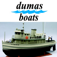 DUMAS 1256 U.S. ARMY 74' ST TUG  KIT