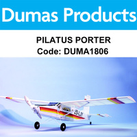 DUMAS 1806 40 INCH PILATUS PORTER R/C ELECTRIC POWERED