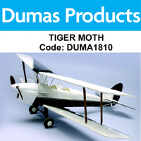 DUMAS 1810 35 INCH TIGER MOTH R/C ELECTRIC POWERED