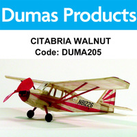 DUMAS 205 CITABRIA WALNUT SCALE 17.5 INCH WINGSPAN RUBBER POWERED