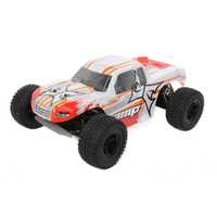 ECX Amp 1:10 2wd Monster Truck RTR White / Orange - ECX03028AUT1