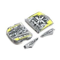 ECX Body Set, Grey/Yellow, Temper G2 - ECX210013