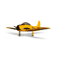 E-Flite Carbon Z T-28 Trojan 2.0m with SAFE and AS3X, BNF Basic, EFL013550