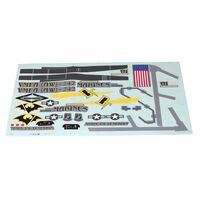 E-Flite Decals, F-18 80mm EDF