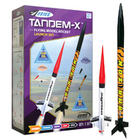 Estes Tandem-X (2 rockets) Intermediate Model Rocket Launch Set - Does Not include Engines