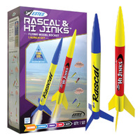 Estes Rascal & Hi Jinks Beginner Model Rocket Launch Set - Does Not include Engines