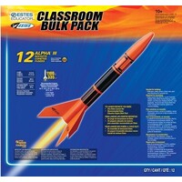 Estes Alpha III Beginner Model Rocket (12pk) Bulk Pack