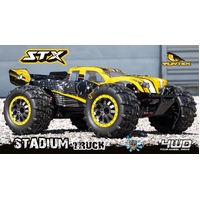 FUNTEK 1/12th Scale 4WD 540 Brushed High Speed Monster Truck - FTK-STX