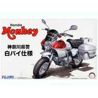 Fujimi 1/12 Honda Monkey POLICE Bike (Bike-No15) Plastic Model Kit