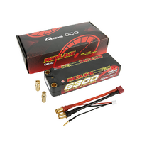 Gens Ace 2S Redline 6300mAh 7.4V 130C Hardcase LiPo Battery (Deans)