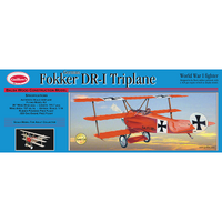 Guillow's Fokker Triplane - Laser Cut Balsa Plane Model Kit