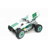 ###Hyper 8 Sprint Nitro Car RTR White/Gree (DISCONTINUED)