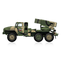 HobbyBoss 1/72 Russian BM-21 Grad Late Version Plastic Model Kit [82932]