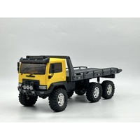 HobbyPlus 1/18 CR-18P 6X6 Flatbed (Yellow) Brushed