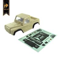 Hobby Plus Defender Lexan Body Painted Mustard