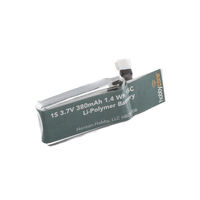 Hobbyzone Battery, 380mah 1S 3.7v, Zugo - HBZ8706