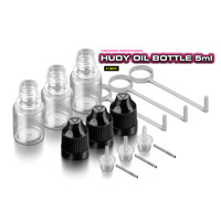 HUDY OIL BOTTLE, NOSE, STEEL NEEDLE & SAFETY LOCK - 5ML (3) - HD106900