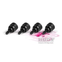 HUDY ALU NUT FOR SET-UP TRIANGLE (4) - HD108060