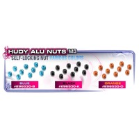 HUDY ALU NUT M3 - BLUE 10 - HD296530-B