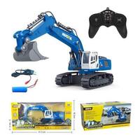 Huina 1/18 RC Excavator - Blue