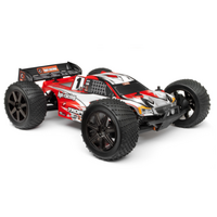 HPI Clear Trophy Truggy Flux Bodyshell w/Window Masks And Decals [101717]