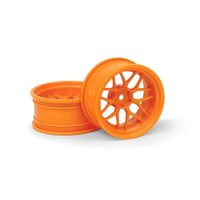 HPI TECH 7 WHEEL ORANGE (9MM/2PCS) [120251]