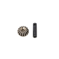 HOBBYTECH CRX 16T Differential Input Pinion Gear + axle (1 set) - HT-CRX-006