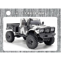 Hobbytech CRX18 RTR Rock Crawler - White - HT-CRX18-WH