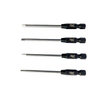 I'M RC 4PCS CHROME HEX TIP SET FOR DRILL DRIVER  IM144