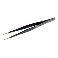 I'M RC STRAIGHT TWEEZERS - BLACK