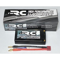 iM RC 4400MAH 100C 7.6V 2S SHORTY LCG HARDCASE LIPO BATTERY - IM200