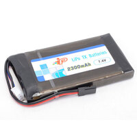 INTELLECT 2300 MAH 7.4V LIPO BATTERY - SUIT SANWA MT4-MX11 & OTHER RADIO'S - INTL2300-2S-W2