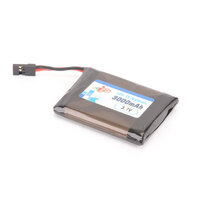 INTELLECT 3000 MAH 3.7V LIPO BATTERY - SUIT SANWA MT44 & OTHER RADIO'S - INTL3000-1S-W1