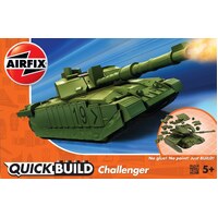 AIRFIX QUICKBUILD CHALLENGER TANK - GREEN