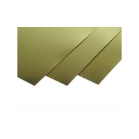 K&S Brass Sheet 0.005 x 4 x 10" (6 Packs of 1)