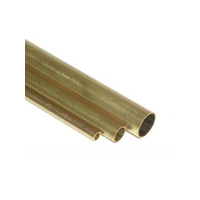 K&S Brass Tube 3/32 x 36" 0.014 Wall (5 Packs of 1)