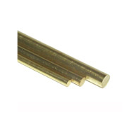 K&S Brass Rod 3/32 x 36" (5 Packs of 1)