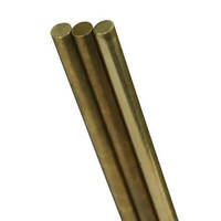 K&S Brass Rod 1 x 1000mm (4 Packs of 5)