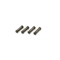 Kyosho SP Aluminum Radio Post (Gunmetal/4pcs/MP