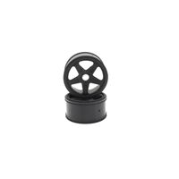 Kyosho 5-Spoke Wheel (Black/GT2/2Pcs)