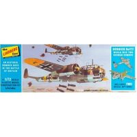 Lindberg 1/72 Dornier Do17Z German Bomber Plastic Model Kit