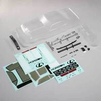 Losi 1969 Chevy Camaro Body Set, Clear, V100