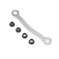 Losi Steering Drag Link, Silver- DBXL-E, MTXL - LOS251052