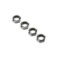 Losi Wheel Nut, Black (4), Super Baja Rey - LOS252078