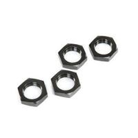 Losi Wheel Nuts, Black (4), 5ive-T 2.0 - LOS252098