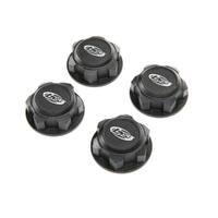 Losi Wheel Nut, Captured, Black, 4pcs, DBXL-E 2.0 - LOS352009