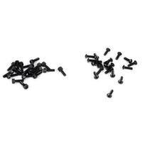 Losi Wheel Screw Set, 3x10mm BH & Cap (20ea): 5IVE-T - LOSB6450