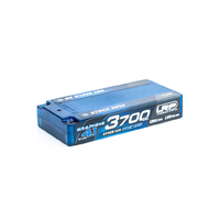 LRP HV Hyper LCG Stock Spec Shorty GRAPHENE-4.1 3700mAh Hardcase Battery - 7.6V LiPo - 135C/65C